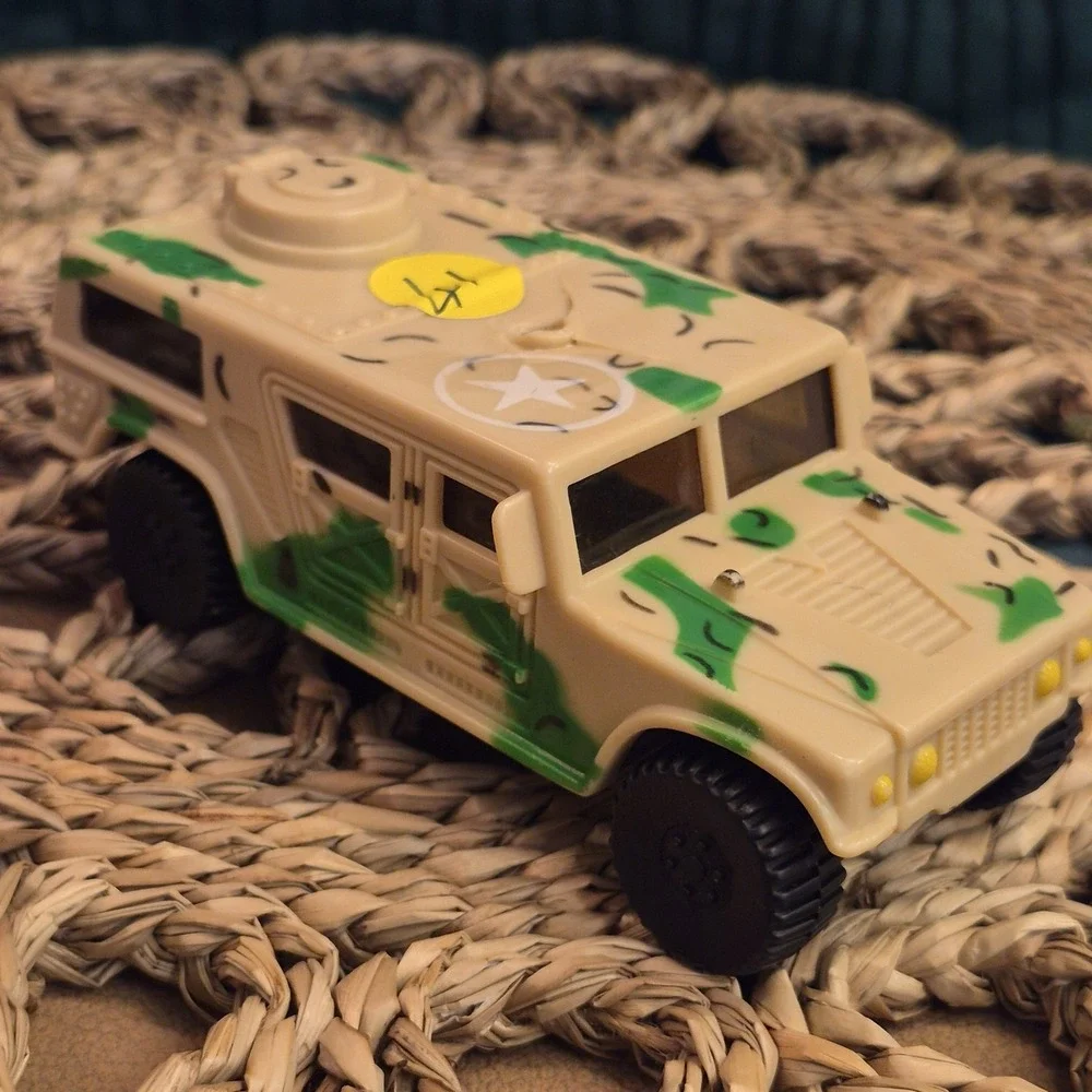 ✅Matchbox Military Humvee Hummer Vehicle Camouflage Army Toy Car Action #️⃣41